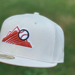 New Era x SportsWorld165 Rockies Fitted Hat